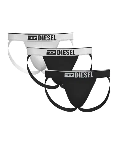 Diesel Men 's Umbr-Jocky Stretch 3-Pack Jock Straps | Thumbnail 1