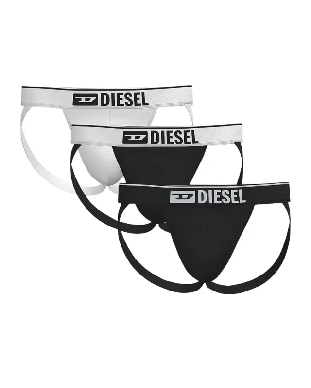 Diesel Men 's Umbr-Jocky Stretch 3-Pack Jock Straps