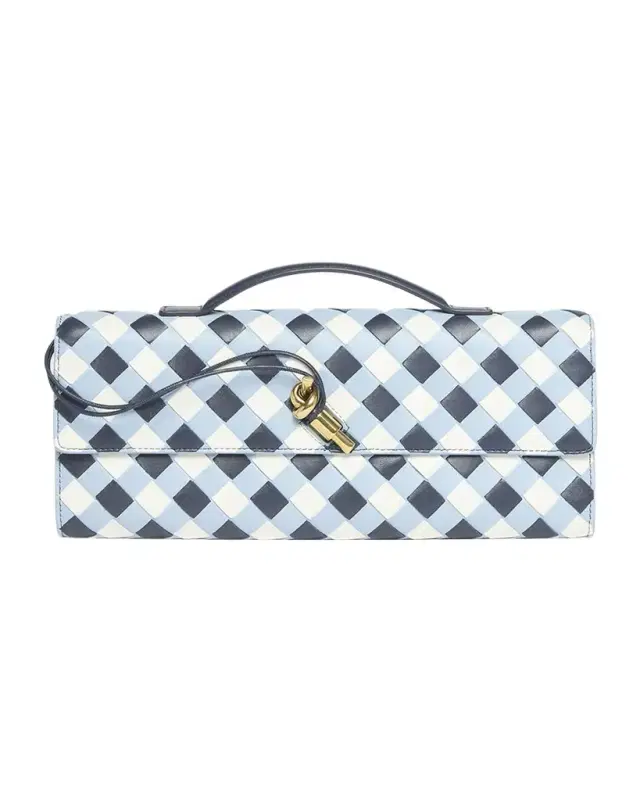 Bottega Veneta Andiamo Clutch Bag with Handle