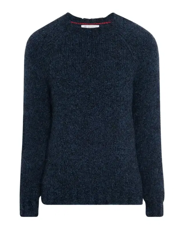 Men 's Lofty Wool-Blend Crewneck Sweater