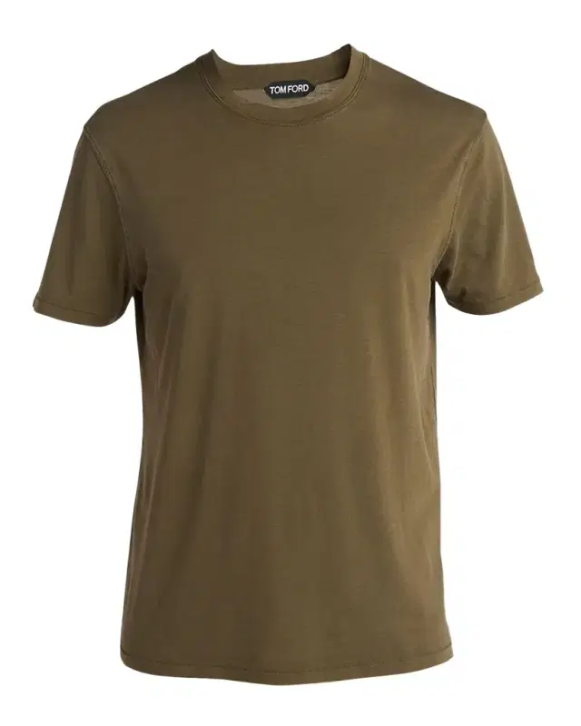 TOM FORD Men 's Lyocell-Cotton Crewneck T-Shirt