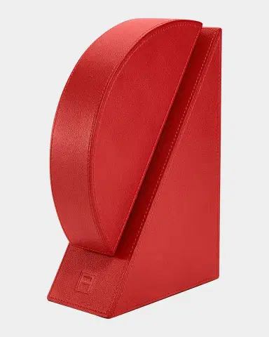 ASSOULINE Cubist R Leather Bookend | Thumbnail 3
