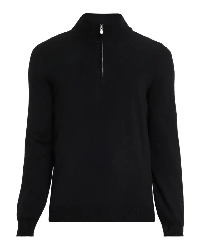 Men 's Cashmere Quarter-Zip Sweater