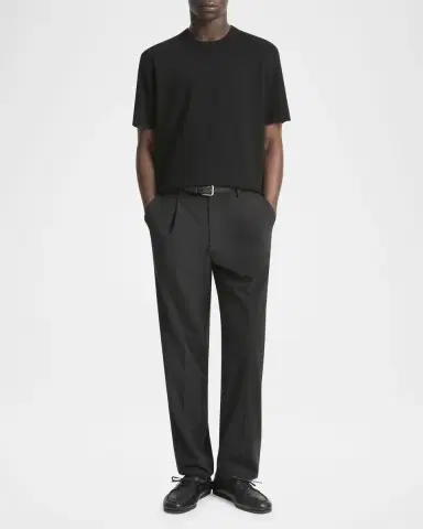 Vince Men's Milano Crewneck T-Shirt | Thumbnail 2 Vince Men's Milano Crewneck T-Shirt | Thumbnail 2