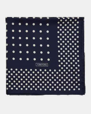 Tom Ford Men's Silk Pocket Square | Thumbnail 2