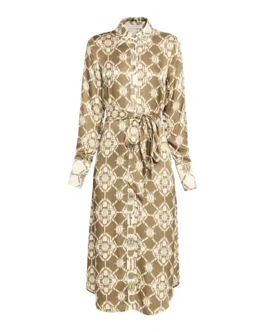 Ramy Brook Victoria Tile Print Shirtdress | Thumbnail 1 Ramy Brook Victoria Tile Print Shirtdress | Thumbnail 1