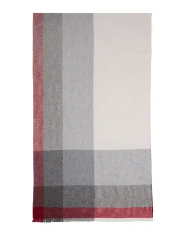 Brunello Cucinelli Men 's Uneven Plaid Wool-Cashmere Scarf | Thumbnail 1