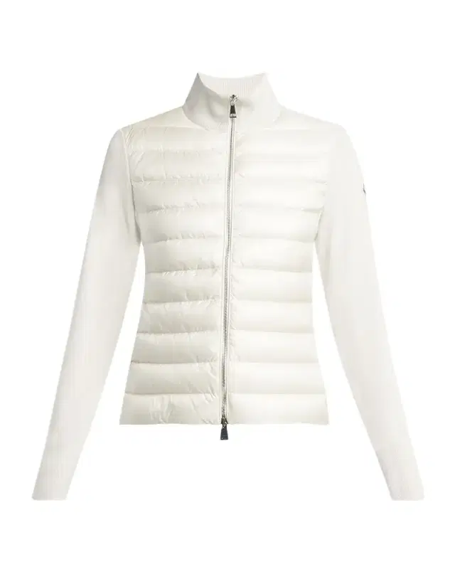 Moncler Combo Down Short Cardigan