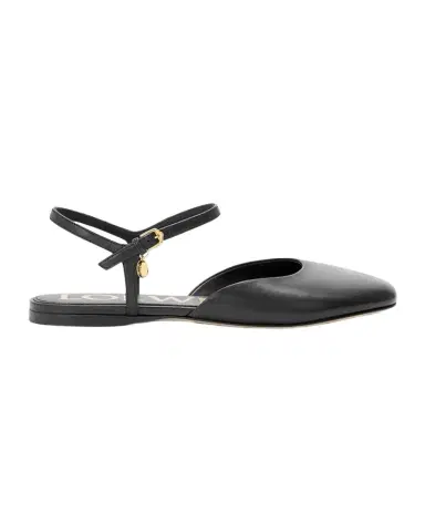 LOEWE Toy Ankle-Strap Ballerina Flats | Thumbnail 1