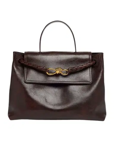 Bottega Veneta Ciao Ciao Medium Distressed Leather Top-Handle Bag | Thumbnail 1 Bottega Veneta Ciao Ciao Medium Distressed Leather Top-Handle Bag | Thumbnail 1