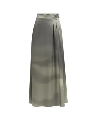 Giorgio Armani Ombre Silk Maxi Wrap Skirt | Thumbnail 1
