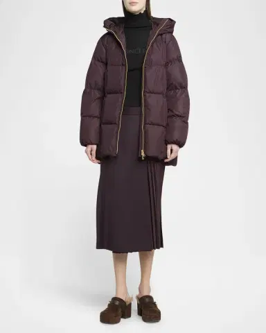 Moncler Darbon Oversized Hooded Down Jacket | Thumbnail 2 Moncler Darbon Oversized Hooded Down Jacket | Thumbnail 2