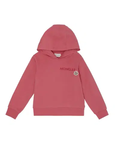 Moncler Girl 's Embroidered Logo Appliqué Hoodie, Size 4- | Thumbnail 1