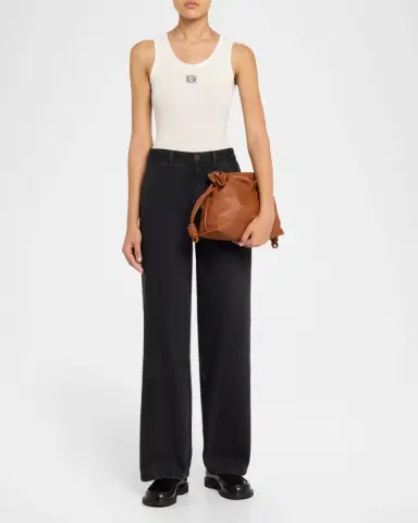 Loewe Flamenco Medium Clutch Bag in Nappa Leather | Thumbnail 9