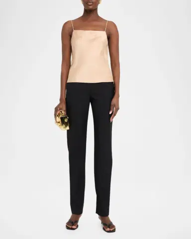 Alice + Olivia Harmon Drapey Slip Tank | Thumbnail 2 Alice + Olivia Harmon Drapey Slip Tank | Thumbnail 2