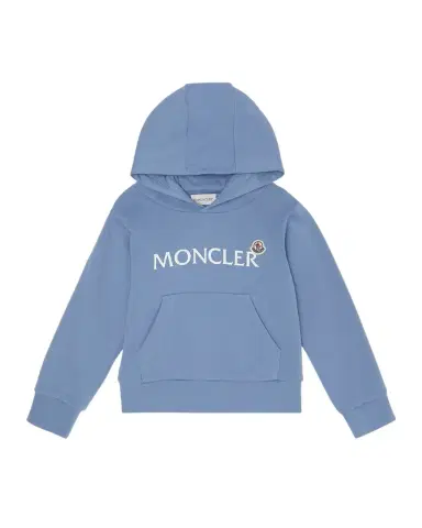 Moncler Boy's Embroidered Logo Patch Hoodie | Thumbnail 1 Moncler Boy's Embroidered Logo Patch Hoodie | Thumbnail 1