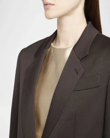 Giorgio Armani Virgin Wool Single-Breasted Blazer | Thumbnail 5