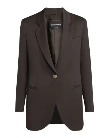 Giorgio Armani Virgin Wool Single-Breasted Blazer | Thumbnail 1