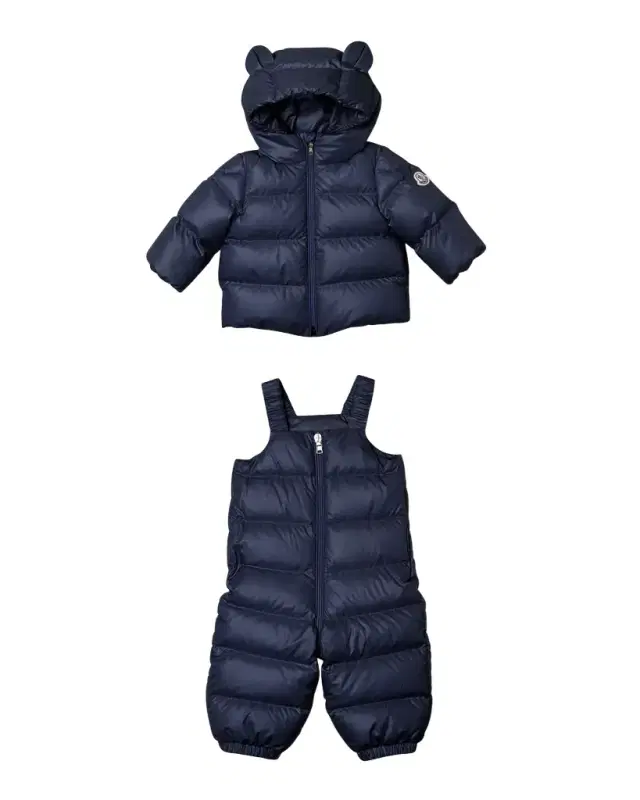Moncler Kid 's Deidre Hooded Jacket & Snowsuit, Size 1M-3