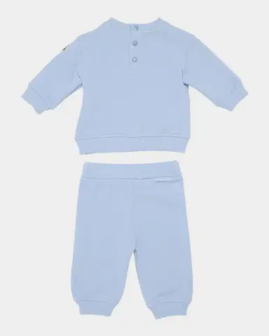 Moncler Boy's Embroidered Sweatshirt & Pants Set | Thumbnail 3 Moncler Boy's Embroidered Sweatshirt & Pants Set | Thumbnail 3