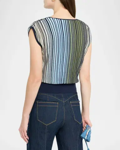 Ramy Brook Vanessa Ombre Striped Top | Thumbnail 3