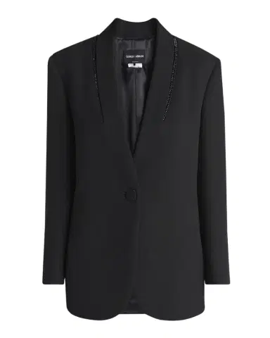 Giorgio Armani Beaded Silk Tuxedo Jacket | Thumbnail 1