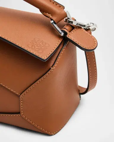 Loewe Puzzle Edge Mini Top-Handle Bag in Calfskin Leather | Thumbnail 5 Loewe Puzzle Edge Mini Top-Handle Bag in Calfskin Leather | Thumbnail 5