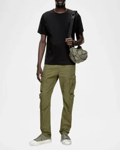 Diesel Men 's T-Norm-Int Cotton Jersey T-Shirt | Thumbnail 2 Diesel Men 's T-Norm-Int Cotton Jersey T-Shirt | Thumbnail 2