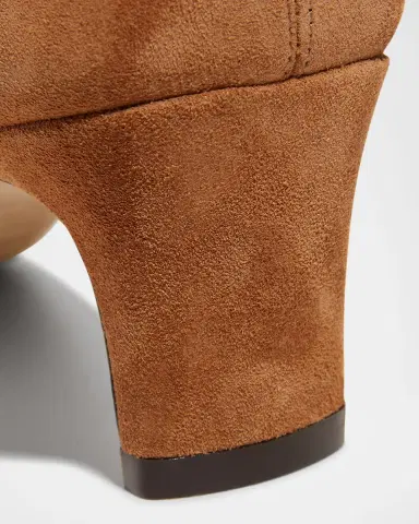 STAUD Wally Suede Knee-High Boots | Thumbnail 3