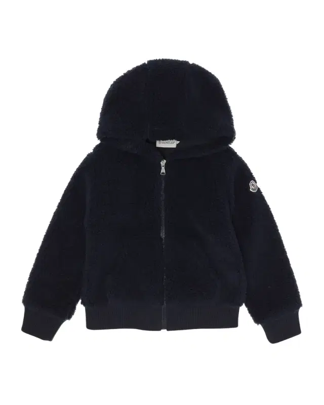 Boy 's Teddy Fleece Zip-Front Sweatshirt, Size -6