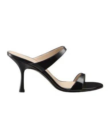Stuart Weitzman Nudist Patent Leather Dual-Strap Sandals | Thumbnail 1