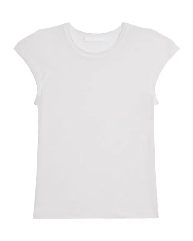 Helmut Lang Twisted Sheer Crewneck Top