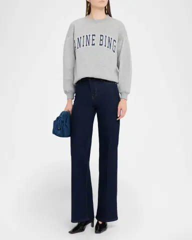 Frame Le Slim Palazzo Long Jeans | Thumbnail 2 Frame Le Slim Palazzo Long Jeans | Thumbnail 2