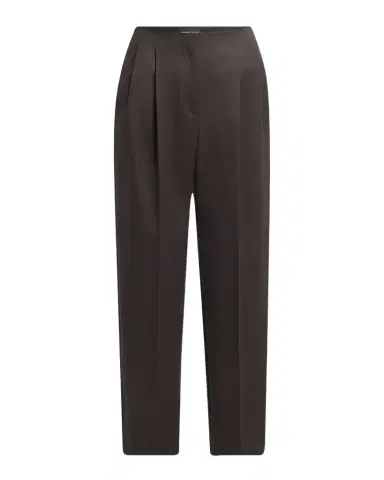 Giorgio Armani Pleated Wool Straight-Leg Ankle Trousers | Thumbnail 1 Giorgio Armani Pleated Wool Straight-Leg Ankle Trousers | Thumbnail 1