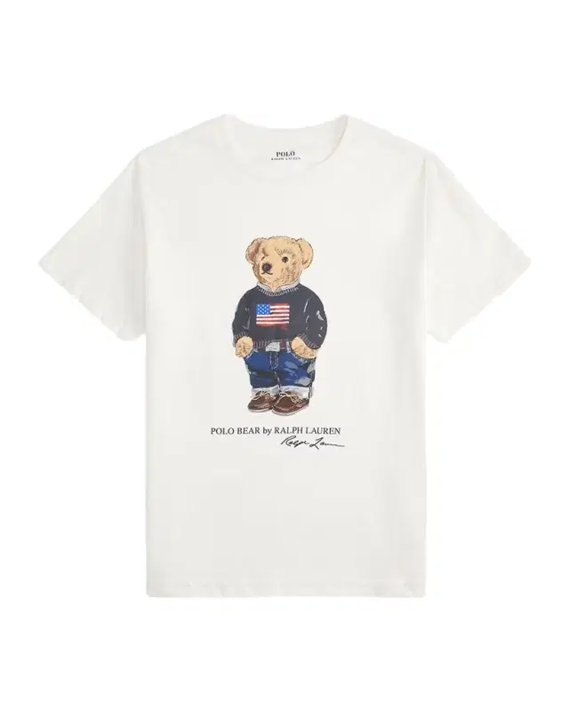 Polo Ralph Lauren Boy 's Polo Bear Flag Print Short-Sleeve T-Shirt, Size S-L