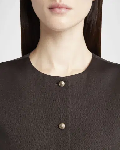 Giorgio Armani Single-Breasted Wool Vest | Thumbnail 5