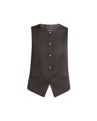 Giorgio Armani Single-Breasted Wool Vest | Thumbnail 1