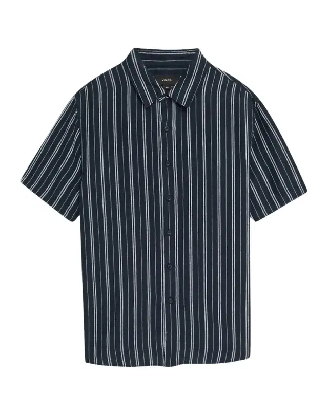 Vince Men 's Classic Striped Sport Shirt