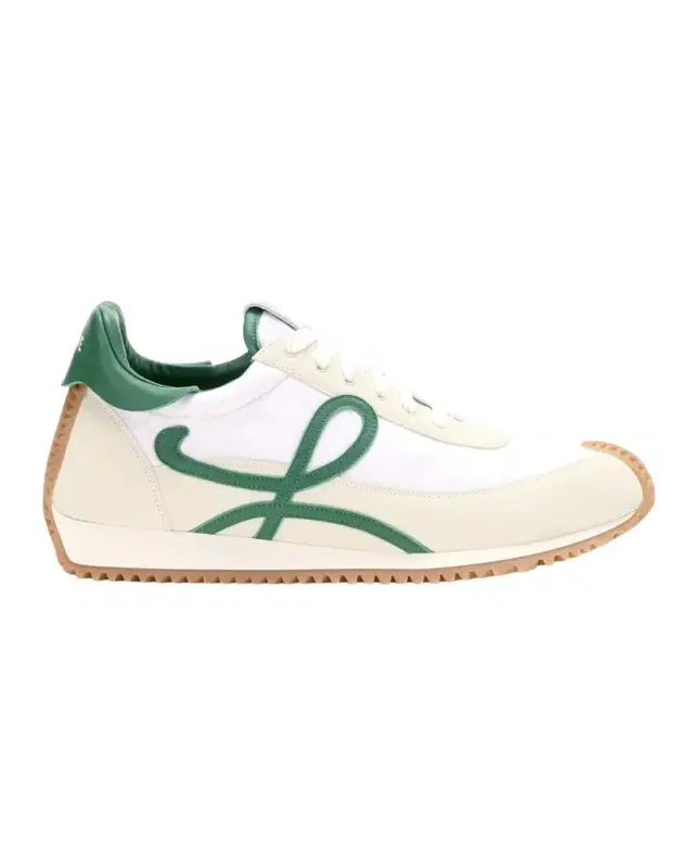 Men's Flow Runner 2.0 Nylon and Suede Sneakers