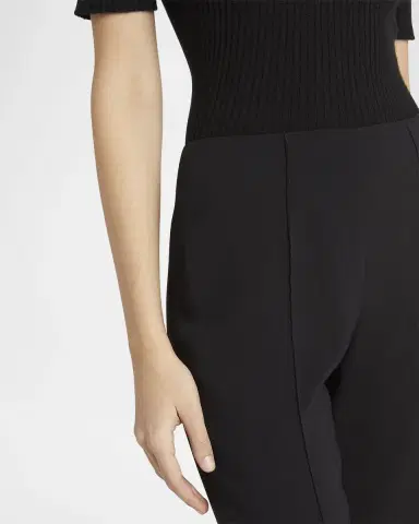 Giorgio Armani Pintuck Slim-Leg Cady Trousers | Thumbnail 5 Giorgio Armani Pintuck Slim-Leg Cady Trousers | Thumbnail 5