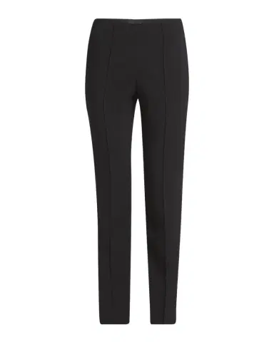 Giorgio Armani Pintuck Slim-Leg Cady Trousers | Thumbnail 1 Giorgio Armani Pintuck Slim-Leg Cady Trousers | Thumbnail 1