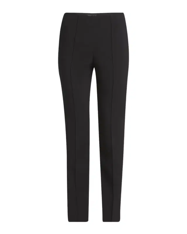 Giorgio Armani Pintuck Slim-Leg Cady Trousers
