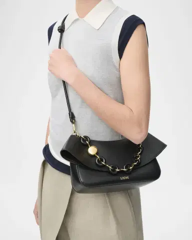 Loewe Ola Medium Shoulder Bag in Calfskin Leather | Thumbnail 2 Loewe Ola Medium Shoulder Bag in Calfskin Leather | Thumbnail 2