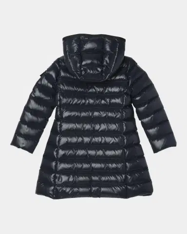 Moncler Girl 's Moka Long Down Coat, Size -10 | Thumbnail 2