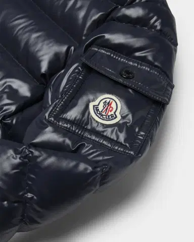 Moncler Girl 's Moka Long Down Coat, Size -10 | Thumbnail 3