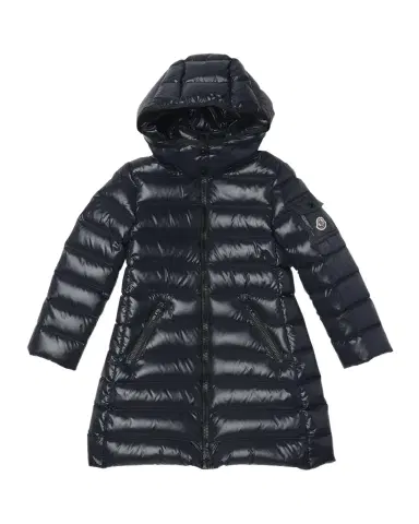 Moncler Girl 's Moka Long Down Coat, Size -10 | Thumbnail 1