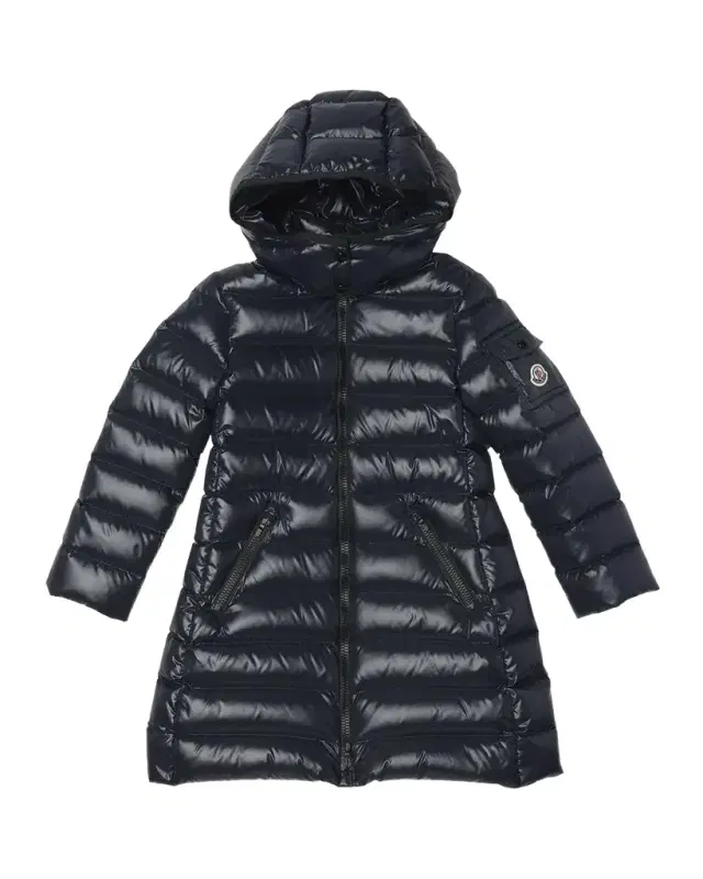 Moncler Girl 's Moka Long Down Coat
