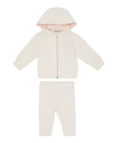 Moncler Girl's Hoodie & Star-Print Leggings, Size 1M-3 | Thumbnail 1