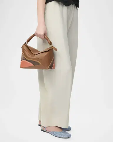 Loewe Puzzle Edge Small Top-Handle Bag in Nappa Leather | Thumbnail 3 Loewe Puzzle Edge Small Top-Handle Bag in Nappa Leather | Thumbnail 3