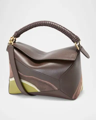 Loewe Puzzle Edge Small Top-Handle Bag in Nappa Leather | Thumbnail 5 Loewe Puzzle Edge Small Top-Handle Bag in Nappa Leather | Thumbnail 5